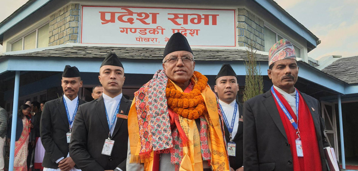 गण्डकीको सभामुखमा माओवादीका कृष्ण धिताल निर्वाचित 